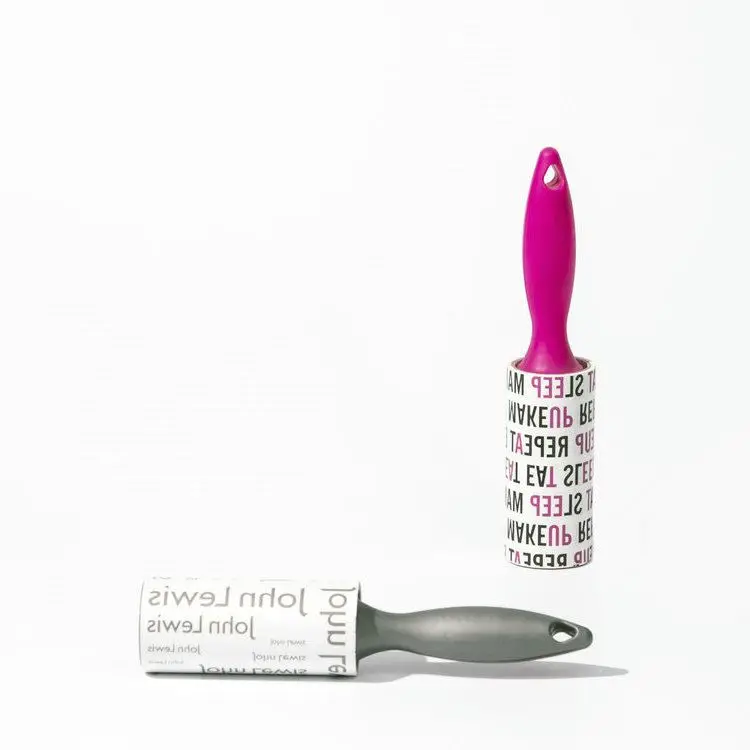 Custom promotional reusable sticky lint roller ball poundland