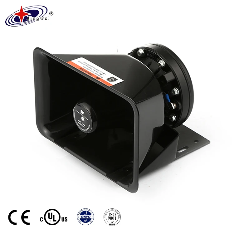 Jingwei Bulk Buying Good Price 130 Db Sound System Voice Horn Ambulance Siren Horn Speaker
