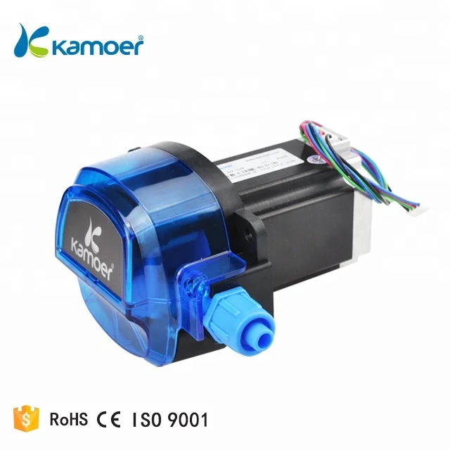 Kamoer KHL 12В 24В большой расход 1000 мл 1800 мл в минуту шаговый двигатель Жидкостная наполнение Перистальтический водяной насос