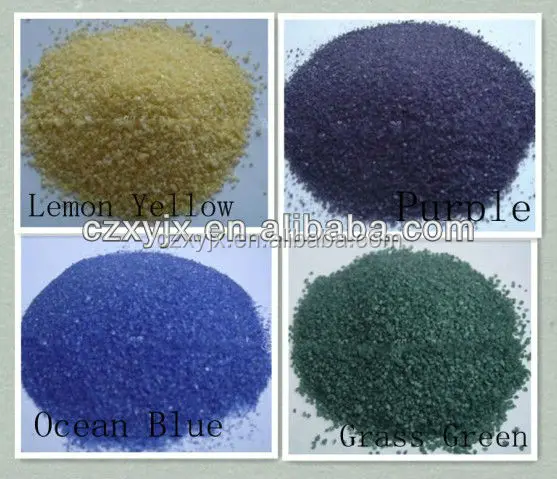 Natural color sand/Dye color sand
