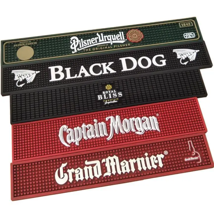 anti-slip eco-friendly custom barmat rubber bar mat