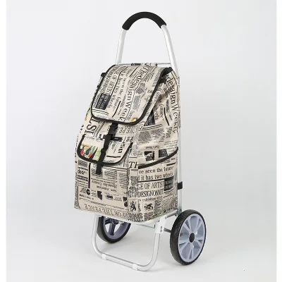 Support foldable big carrefour shopping cart trolley