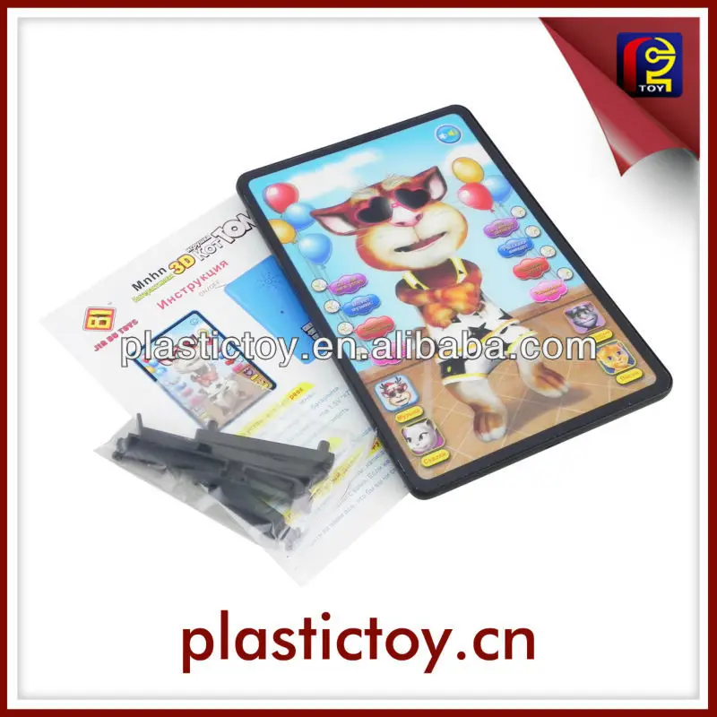 russian children ganam type 3d cats touch laptop talking toys imc166753