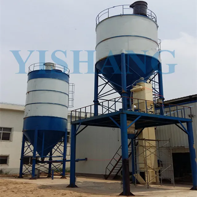 Sand and Cement dry mix mortar plant to floorscreed pre-mix mortar mixer machine complete equipment production line