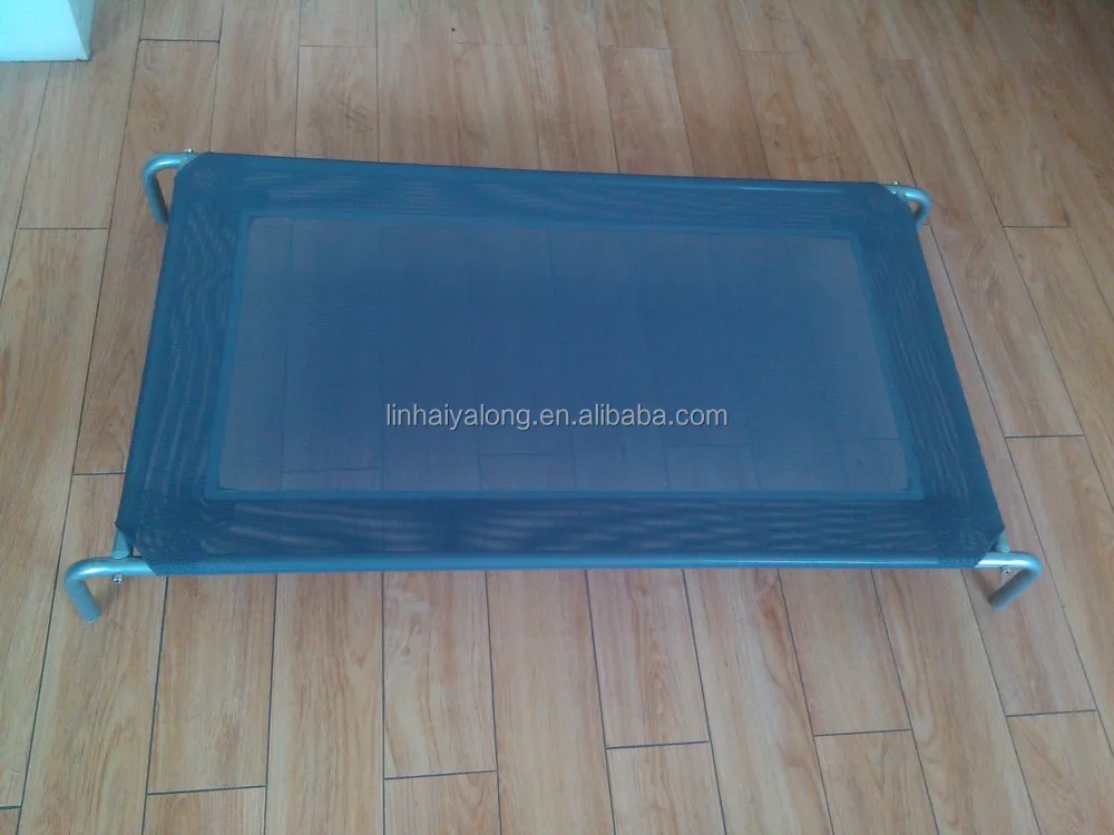 Превосходное качество комфорт прочный устойчивый к царапинам устойчив к укусу открытый металл повышенные Pet Cot кровать собаки