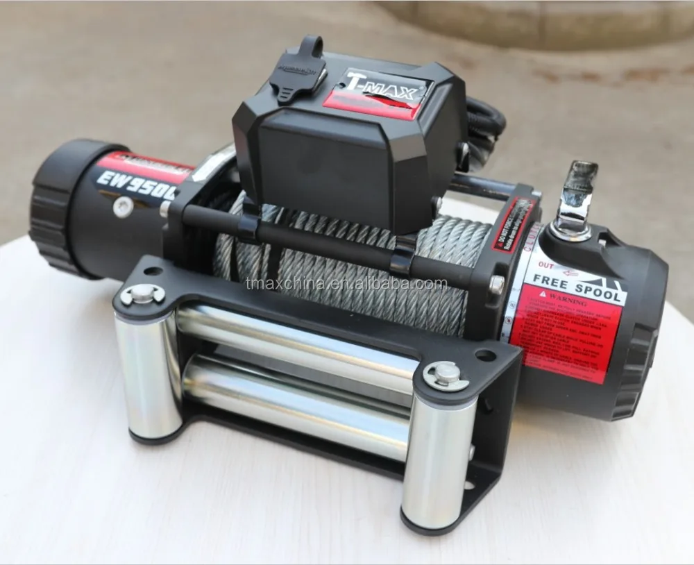 Musclelift 9500lbs 4WD Авто 12v переносной электрической лебедки