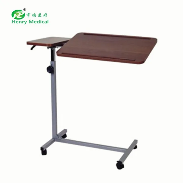 
Factory supply hospital patient room bedside abs over bed table 