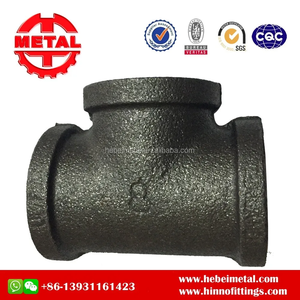 Black Clamp Din Europe Malleable Iron Pipe Fitting