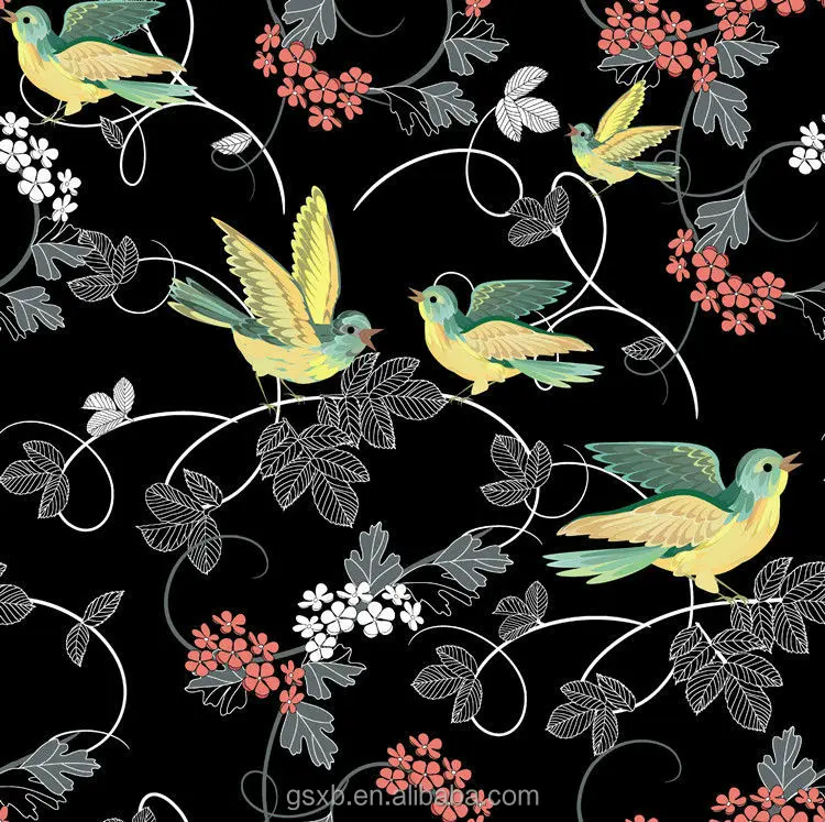 Wholesale Pvc Backing Printed Animal Fabrics 600d Polyester Oxford Fabric for Backpack Bags