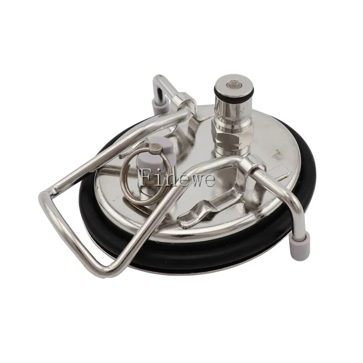 Homebrew Kegging Beer Corny Keg Carbonation Lid Cornelius Style in-built Ball Lock Gas Post