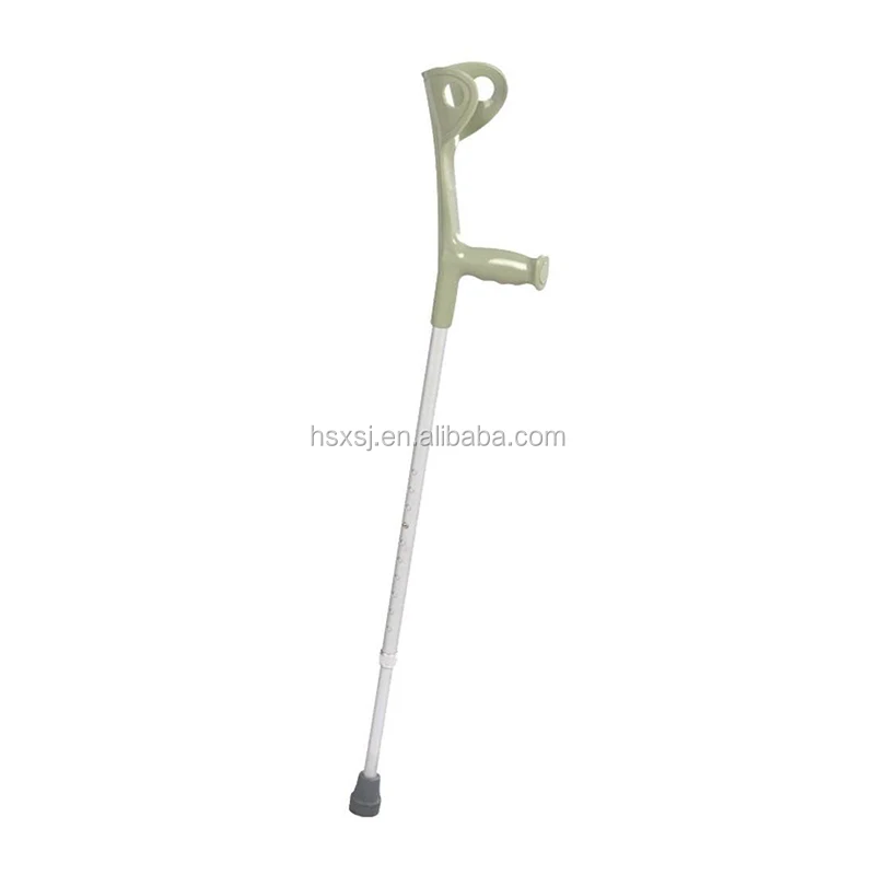 Gold Supplier telescopic aluminum alloy anti-skid under arm crutches