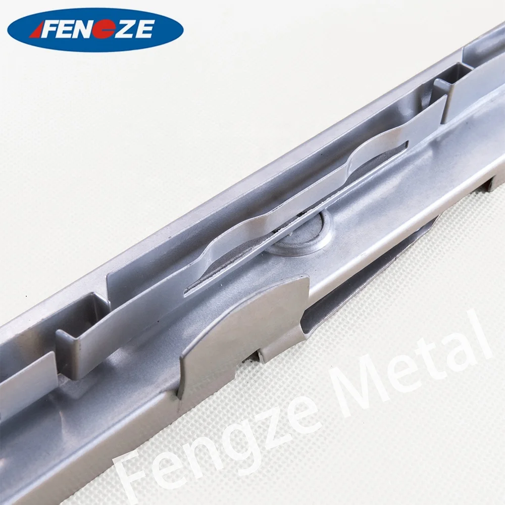 A4 DIY steel sizes profile sliding window iron louvre frame