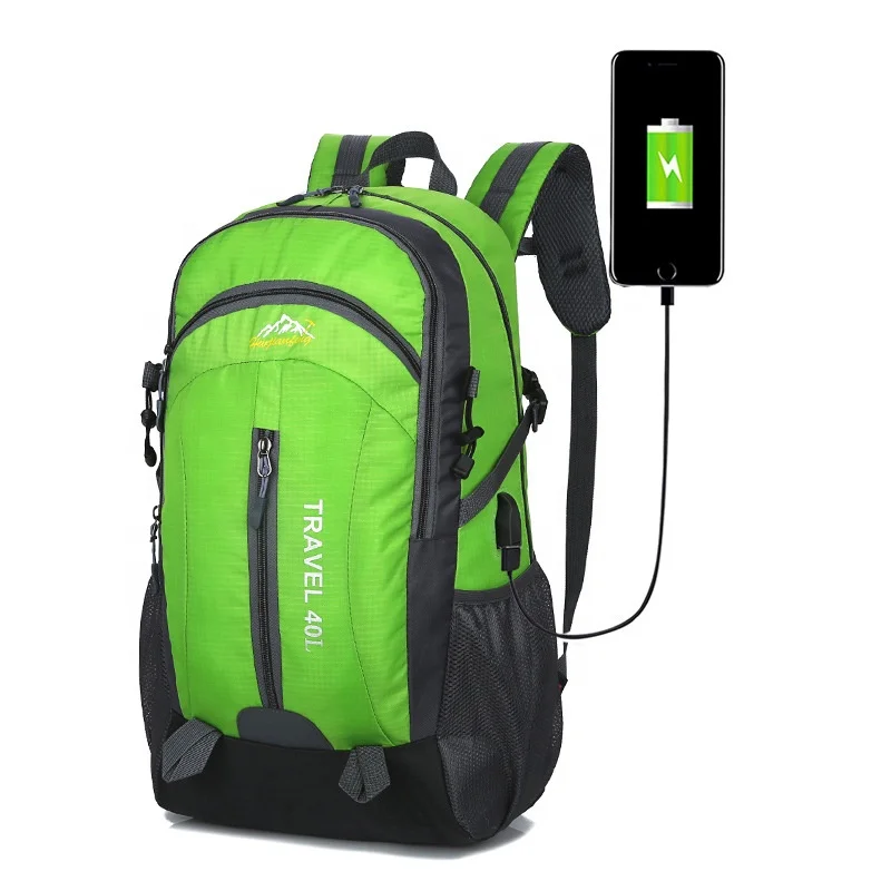 
Hot Selling Water Resistant School Travel Hiking Laptop Backpack 
