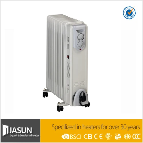 Oil filled heater