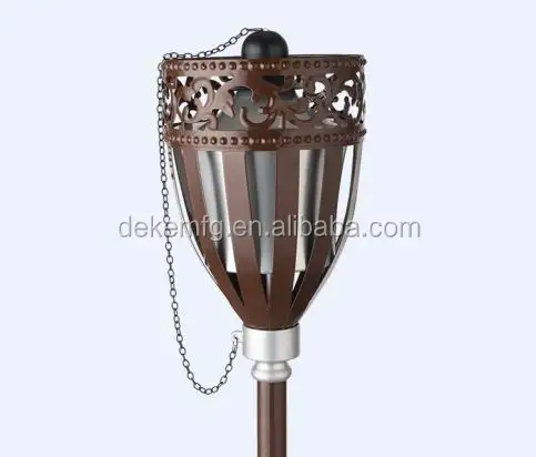 
Outdoor 5FT Pwder Coated Metal Garden Torch 