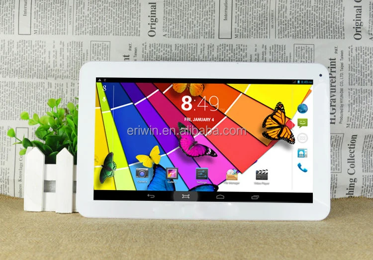 Eriwin Дешевые Таблетки 10 дюймов A33 Tablet PC Quad Core Android Tab Q88 Android Tablet