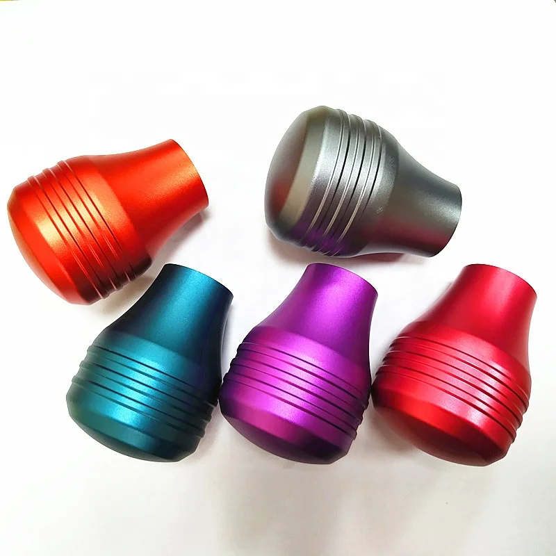 Custom Processing orange handle custom auto handbrake handle CNC turning machining