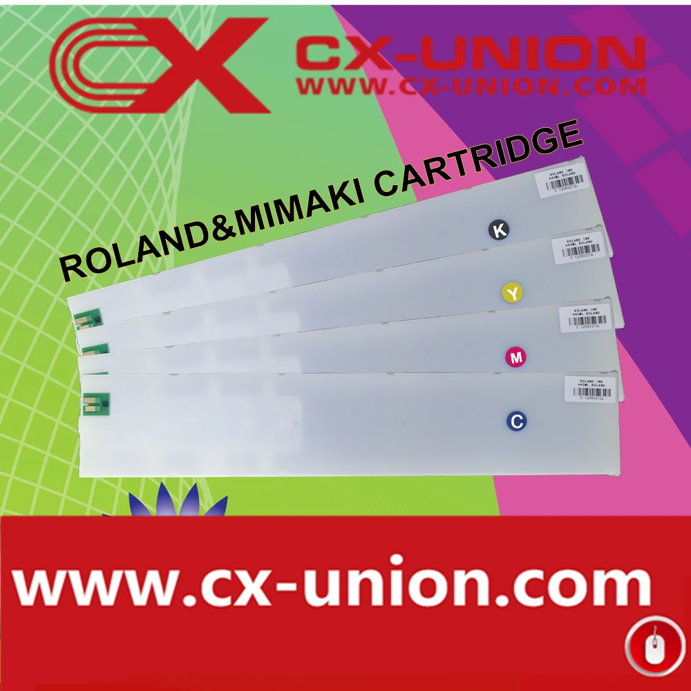 Original roland Eco solvent ink 440ml cartridge ink