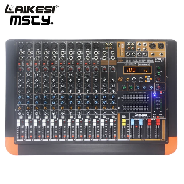 Высококачественная звуковая микшерная консоль с 256 цифровой микшерной консолью