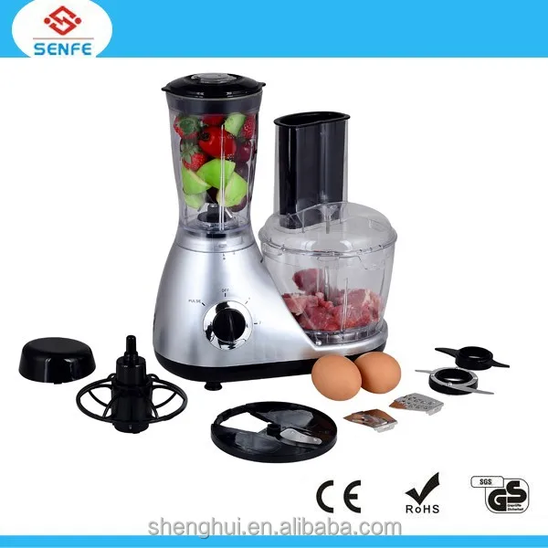 Powerful 7 in 1 food processor with coffee grinder AC 7030 puer copper motor