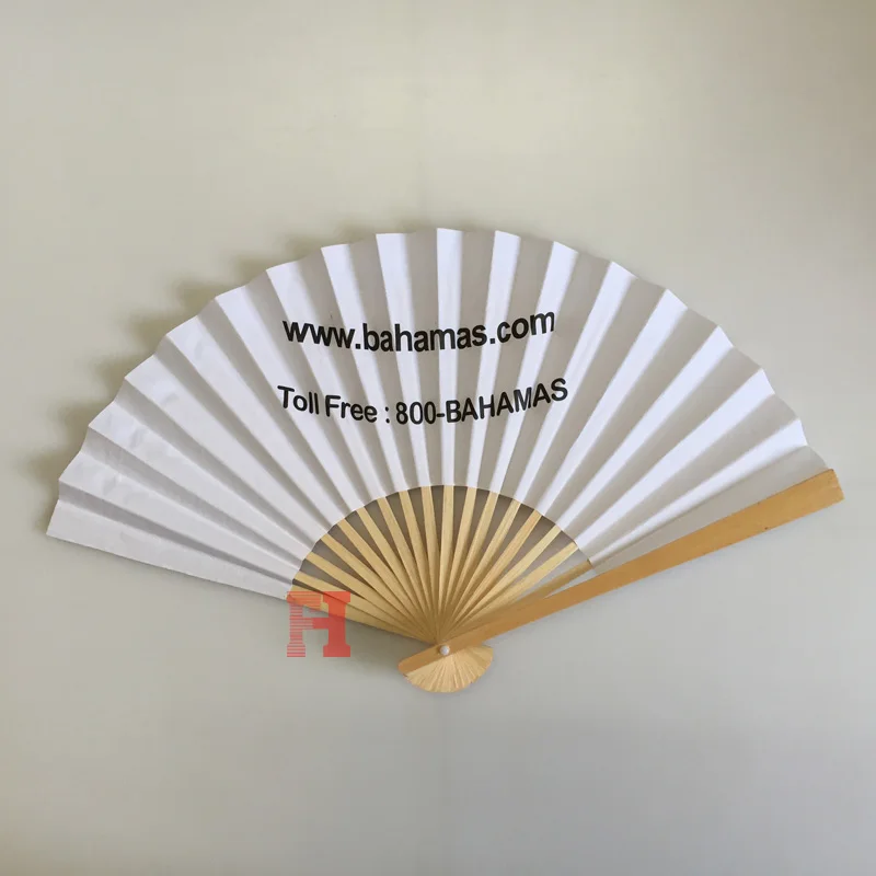 
Gift Portable Folding Asian Paper Promotional Hand Fan Cheap 