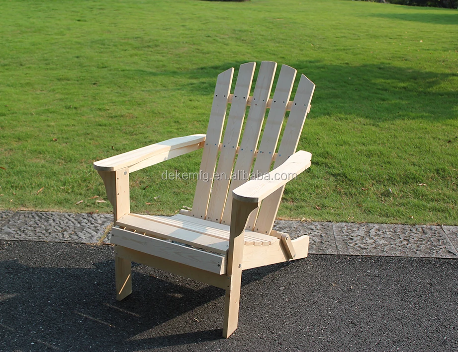 
Adirondack Chair Folding Outdoor Patio Furniture Reclining Fishing Beach Wood Garden Chair 