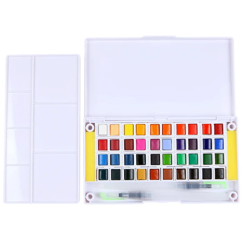 
Professional Painting Watercolor Paint Various Types Plastic Palette Water Colour Paint Set 