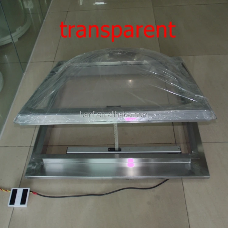 304 Stainless Steel Electric Top Hung Window, Motorized Window, Remote Control Window,