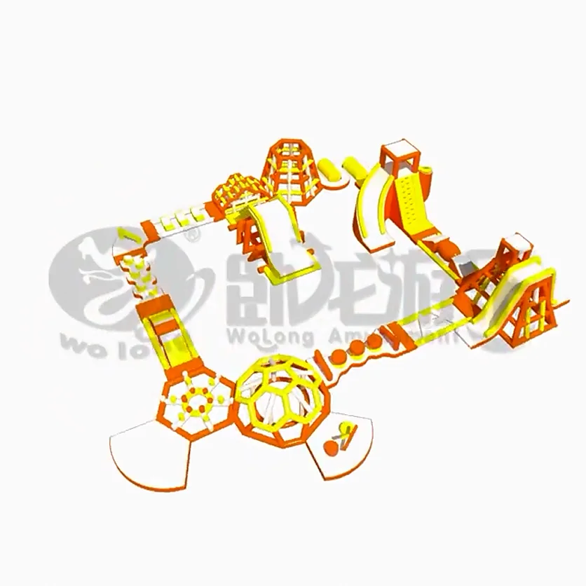 
Aqua inflatable pool float park manufacturers factory made 