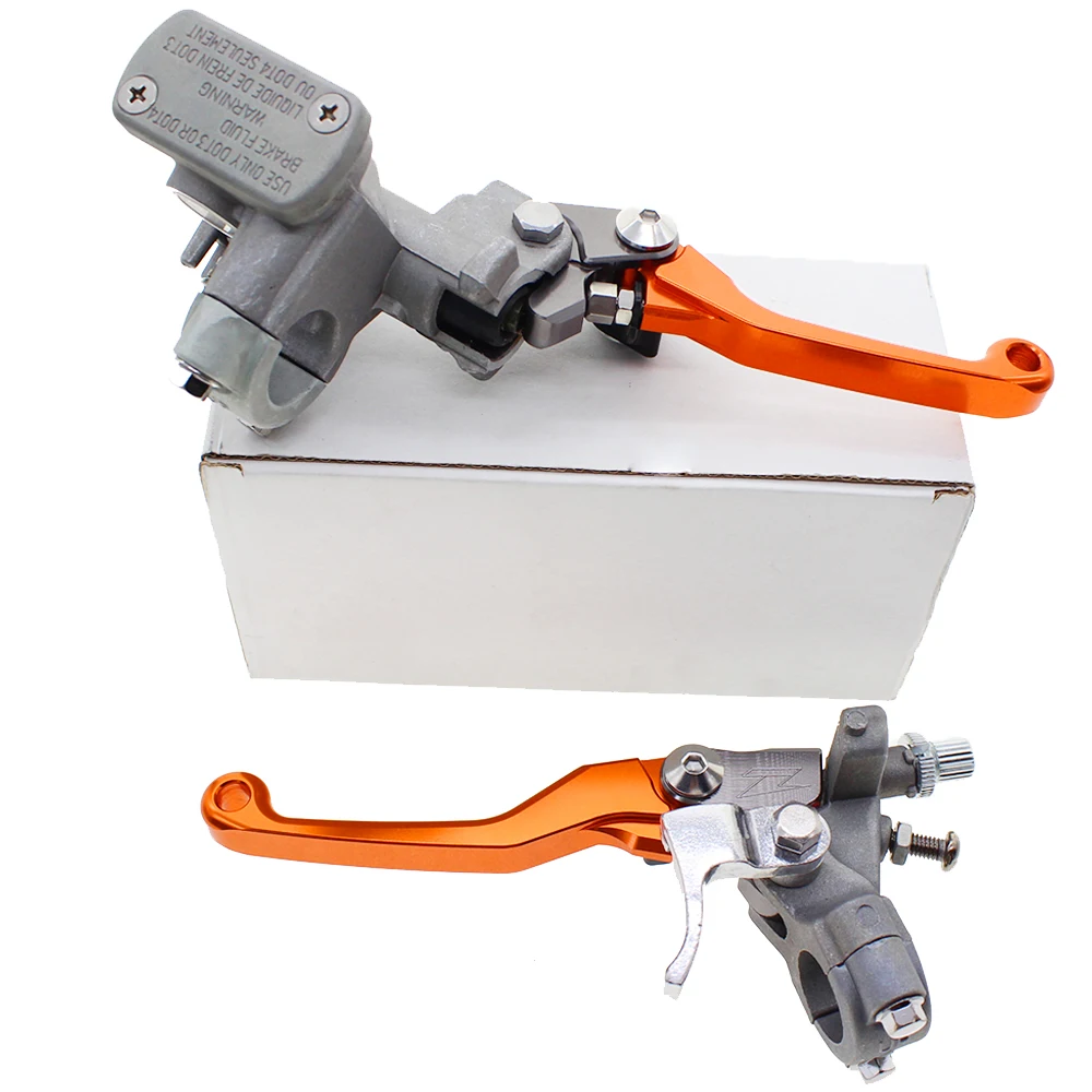 Supply distributor performance racing master cylinder hydraulic brake clutch levers for honda dirt bike