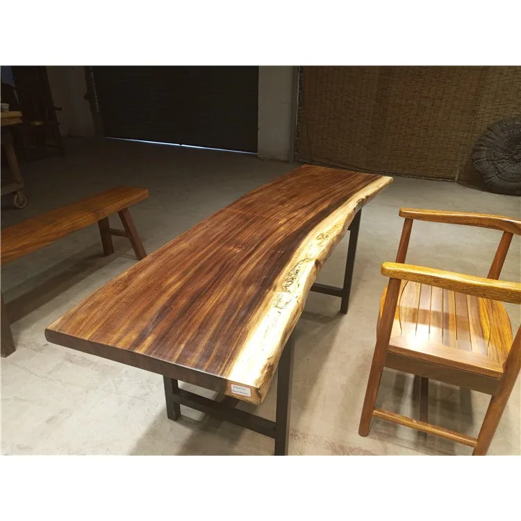 
Solid 2 Meter Long South American Suar Wood Table 