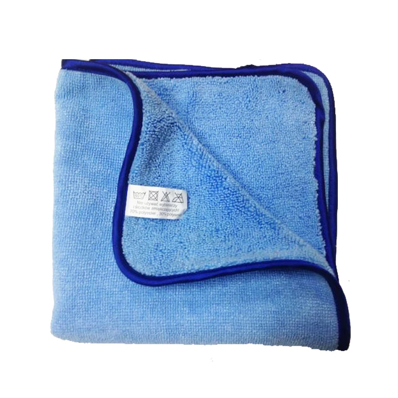 Blue Red Yellow Green Microfiber Cloth Terry Towel Fabric in Rolls