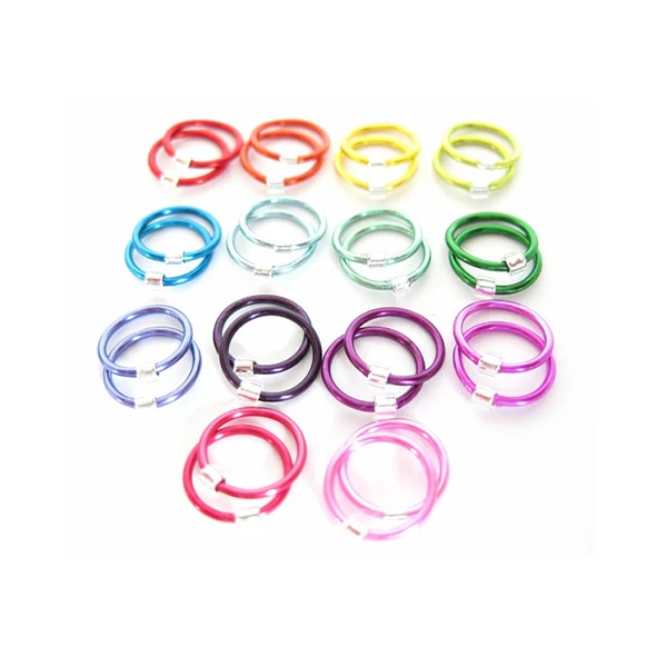 Charmkey knitting needle stitch markers set for knitting