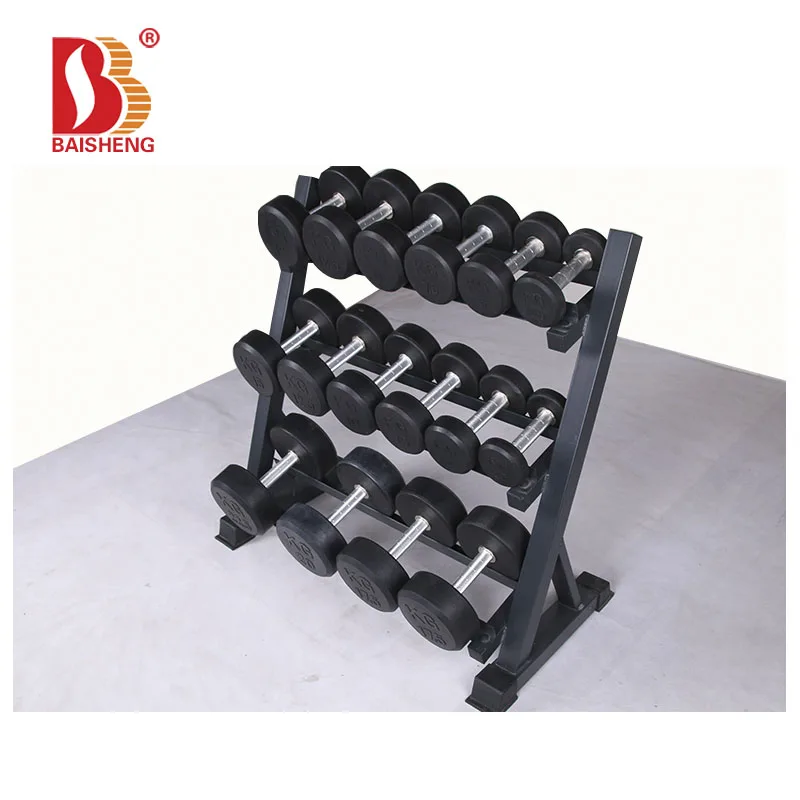 
Hot Selling Hex Dumbbell Storage Rack Gym Equipment Home 