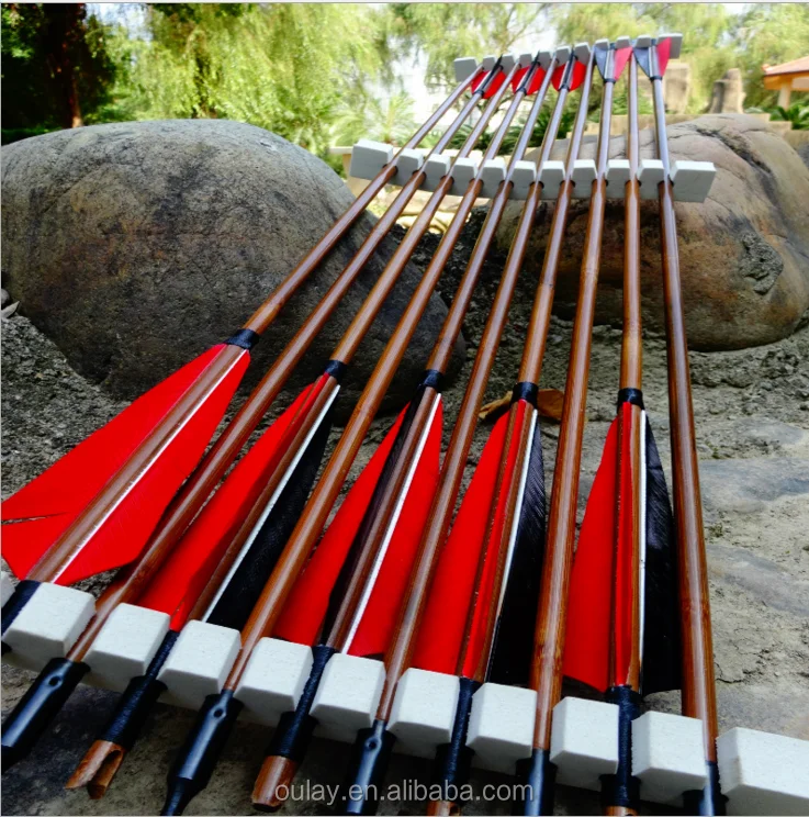 traditional field glue tips for bamboo wood arrows