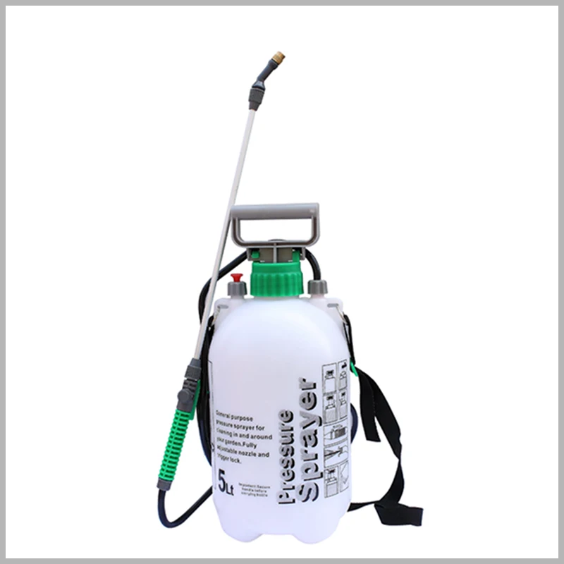 5L garden knapsack manual air pressure sprayer