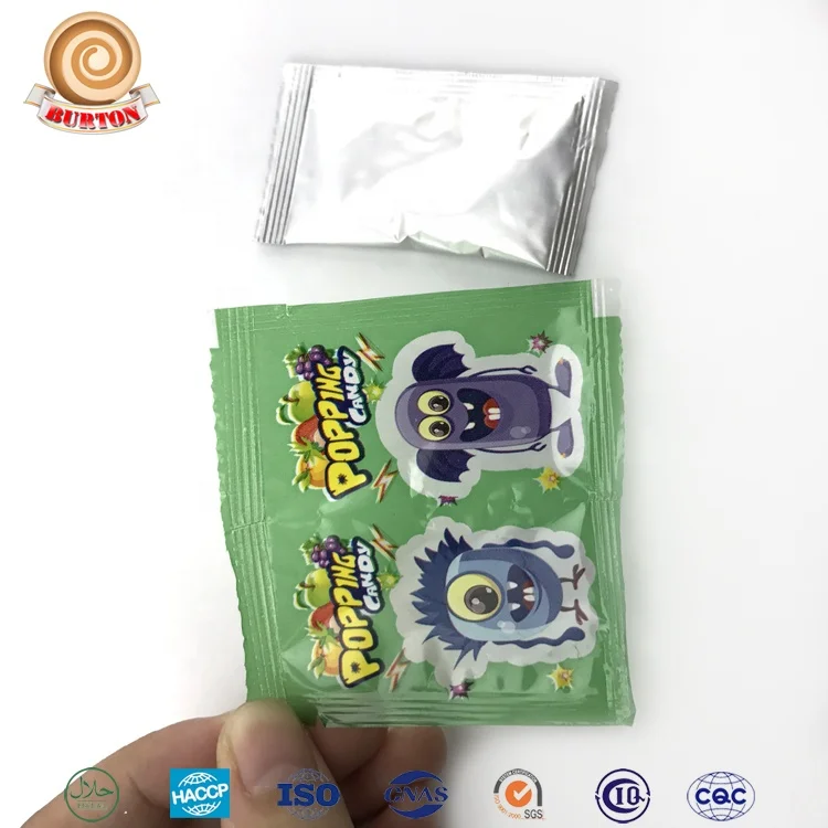 10G strong assorted fruity popping candy for kids with toy