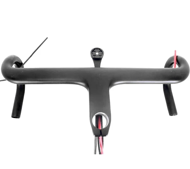 
Integrated Road Bicycle Bent Bars bike carbon fiber handlebar with Stem 