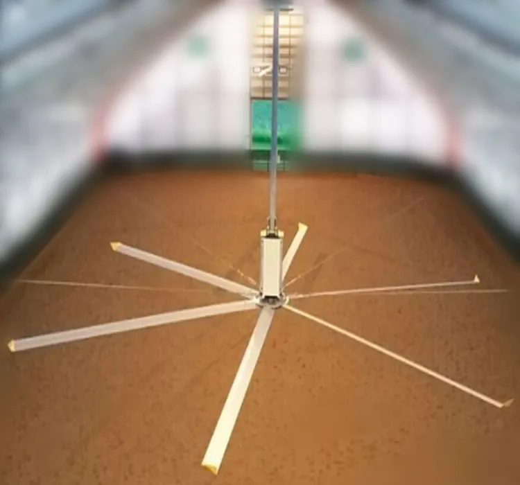 Промышленные большие потолочные вентиляторы с большой площадкой диаметром 24 фута