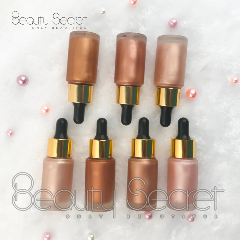 
Private Label Long Lasting 7 Color Face Foundation Liquid Contour Liquid Highlighter Makeup 