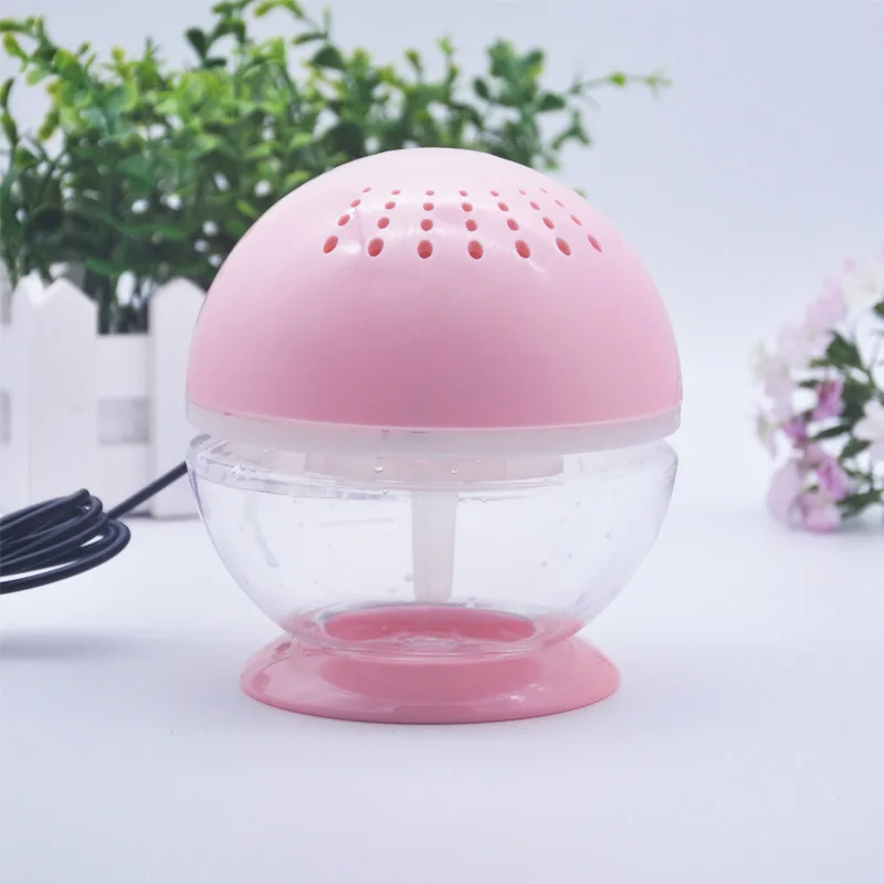 New  Air Aroma Diffusing Device White USB Desktop USB Air Cleaner Air Freshener With  LED Light