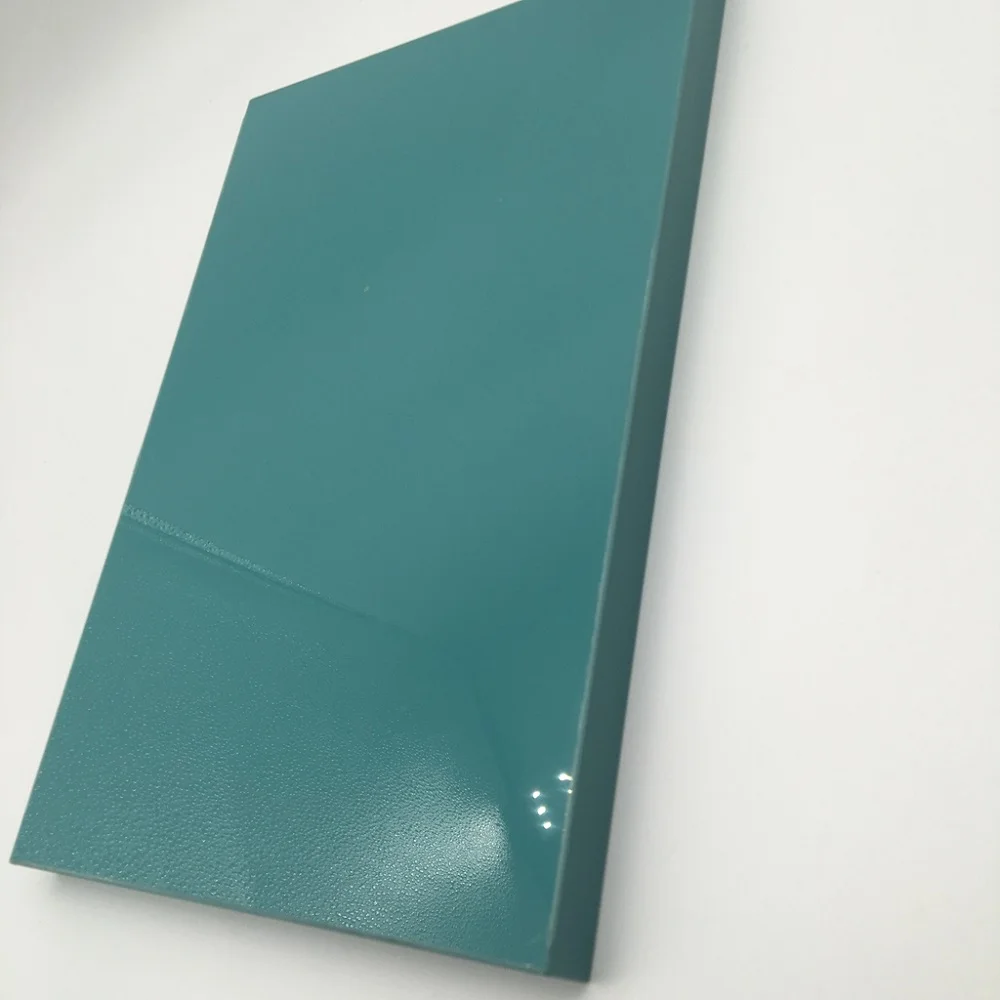 PET Laminated MDF High Gloss PET Board with Korea imported PET Film