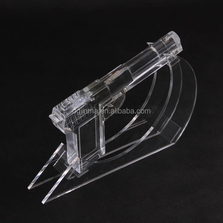 Пользовательские резные акриловые пластиковые модельные пистолеты акриловые ремесла