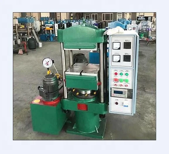 Fully automatic rubber vulcanizing hydraulic press / plastic moulding machine