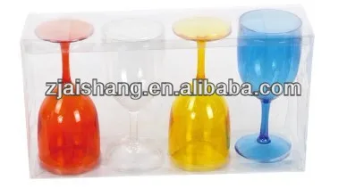 European Fashionable First Rate High Quality food grade ps wine cup Bpa free