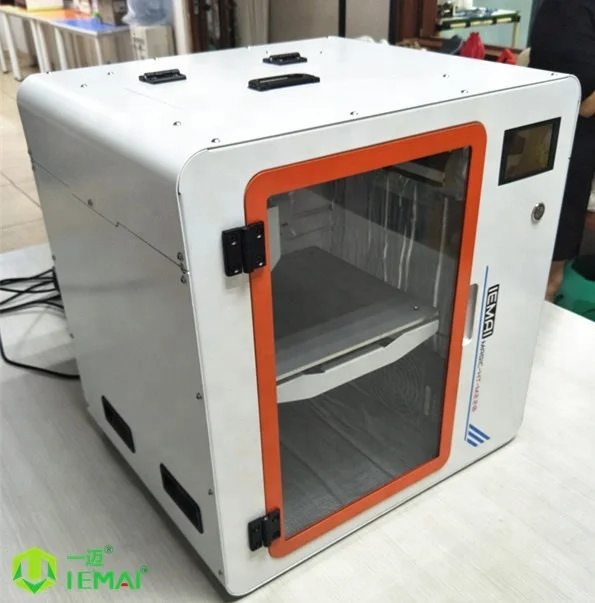  Последний PEI PEEK 3D принтер машина принимает высокотемпературную камеру и 450 градусов Цельсия экструдер сопло 