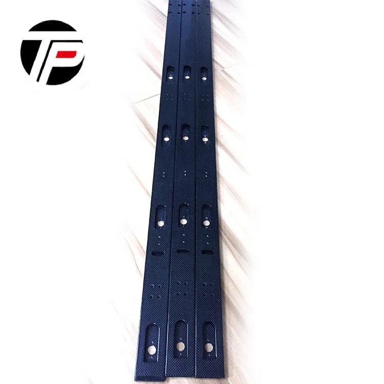 Dongguan  Manufacturer Carbon Fiber Industrial Parts,CNC Cutting Custom Shape T800 Carbon Fiber Products