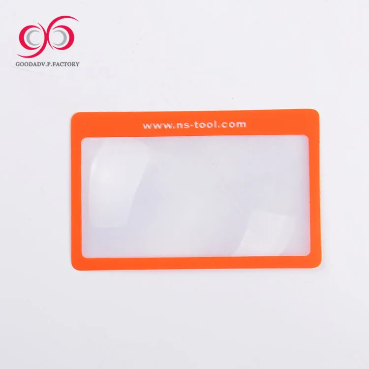 cheap Fashion bookmark custom mini bookmark magnifier ruler plastic magnifying glass souvenir bookmark for kids