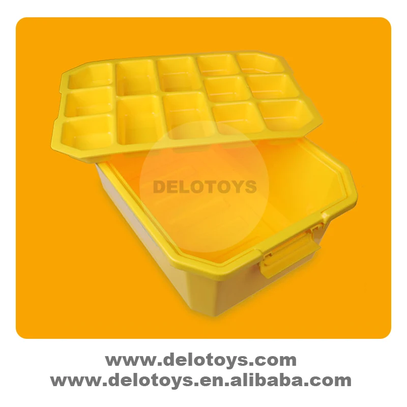  Пластиковый ящик для хранения DELO TOYS 30L ABS прозрачная классификация идеальные детские строительные блоки игрушки