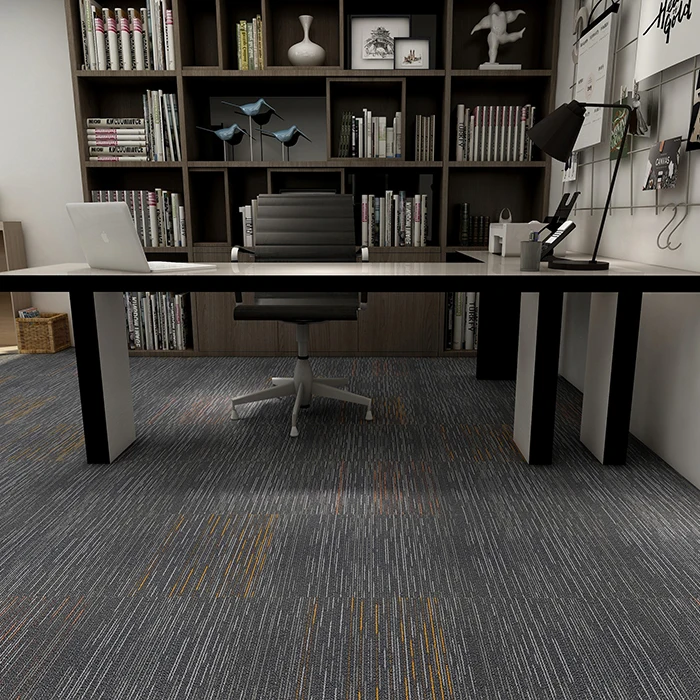 Kerala 50*50cm nylon square floor carpet vinyl pvc backed carpet tiles